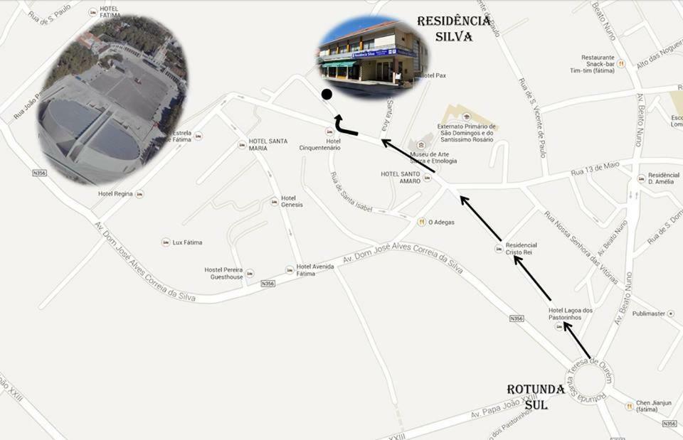 Silva Hotel Фатима Екстериор снимка